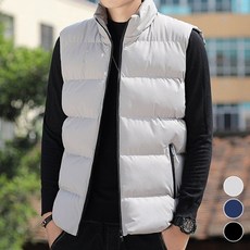 모로엠 [모로엠] 남자 하이넥 경량패딩 따뜻한 패딩조끼 데일리 캐주얼 DMS-VEP-Q4230048