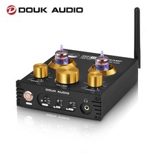 앰프 헤드폰 블루투스 5654 USB 오디오 P1 프리앰프 APTX 수신기 JAN HIFI 진공관 DOUK AUDIO DAC, EU PLUG