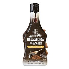 마스코바도 마스코바도 흑당시럽 500ml x 2개, 단품