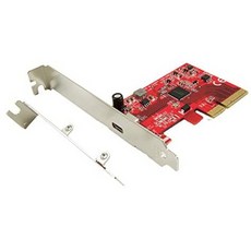Ableconn PEX-UB159 USB 3.2 Gen 2x2 (20 Gbps) 1-Port Type-C PCIe 3.0 카드 - USB 3.2 Gen2x2 PCI Expre, 상세 설명 참조0