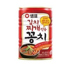 샘표식품 김치찌개용 꽁치 400G 4개