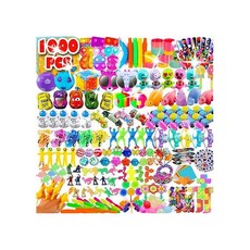 1000+pcs Party Favors for Kids Fidget Toys Pack Carnival Prizes Pinata Filler Toys for Kids Goo, one option, one option, 1개