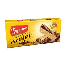 Bauducco 초콜릿 웨이퍼 바삭한 쿠키 맛있고 풍성하며 퇴폐적인 맛 크림 레이어 달콤한 스낵 디저트 1417g 5온스 1, Chocolate_1.41 Ounce (Pack of