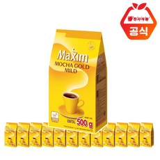  맥심 모카골드 마일드 (500g x 12개) 1박스 500g 12개 1  상품 이미지