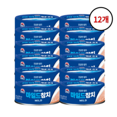 사조 마일드 참치캔 250g 12개, 사조 마일드참치 250g 12개