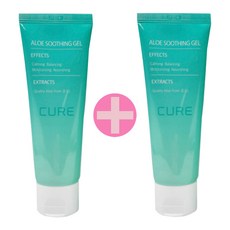 김정문알로에 라센스 로에 큐어 맥시 알로에베라 겔 크림 1+1, 100g, 2개