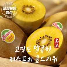 제스프리 골드키위 달콤한 키위 Gold kiwi 10과 20과, 제스프리 골드키위 10과(개당100g내외), 1개