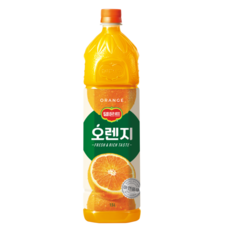 델몬트 오렌지100 주스, 1.5L, 6개