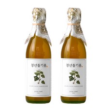 저온압착 청년 들기름, 2개, 350ml