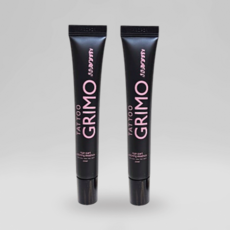 [본사정품] TATTOO GRIMO 타투그리모 정수리커버 가르마커버 새치 염색 두피커버 두피복합크림, 2개, 엣지블랙