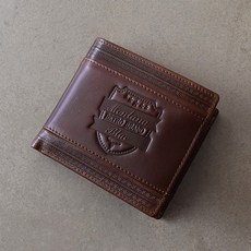 천연소가죽중지갑