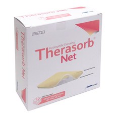 [Therasorb] 테라솝넷 친수성 폼드레싱 10 x 10cm (10매입) - Therasorb Net, 10개