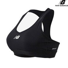 뉴발란스 NBN9C2S012 BK LOGO 브라탑 여성 크롭탑 탱크탑 브라탑 스포츠브라