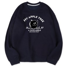 벤힛 애플트리 세미 오버핏 특양면 맨투맨