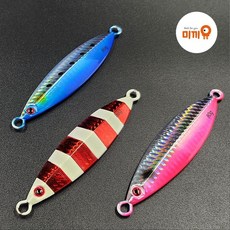 미끼유 폴링 슬로우지그 부시리 갈치 삼치 메탈지그, 100g, 2.고추장(MT06RW), 1개
