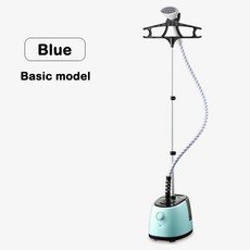 DMWD 수직 행잉 다리미 기계 가정용 의류 스티머 전기 스팀 프레스 1800W, Basic model Blue, 1개