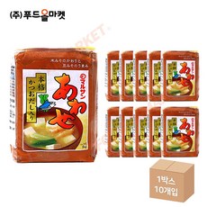 푸드올마켓_ 마루산아이 아와세 미소된장 1kg 한박스 (1kg x 10ea), 10개