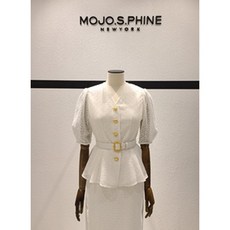 모조에스핀블라우스