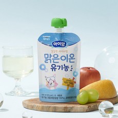 아이얌 건강한 아이사랑 맑은이온 유기농 100ml 20팩