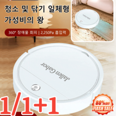 1/1+1 [백만 블로거의 추천] 로봇청소기 로보락 로봇청소기 사각지대 없는 청소/충돌 방지