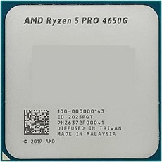 컴퓨터 구성 요소 AMD Ryzen 5 PRO 4650G R5 3.7 GHz 6코어 12스레드 65W CPU 프로세서 L3=8M 100-000000143 소켓 AM4 성숙한 기술 - amd라이젠5pro4650g