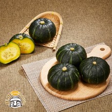 포슬포슬 제주 미니밤단호박 8kg (못난이 혼합과 실중량), 1개