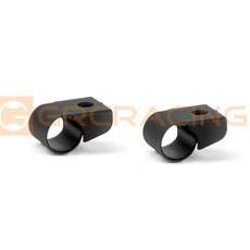 프로 글레어 밀짚 모자 라이트 라운드 스포트라이트 10 RC 크롤러 자동차 4 G500 6 G63 AXIAL SCX10 RC4, 59mm ABra et