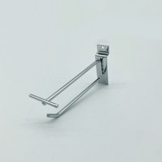 (10개입) 스페이스월 진열대 2선 후크 이중 홀더포함 네임텍 진열 매장 고리, 30cm (10개입), 10개