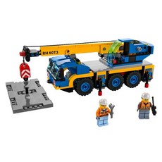 レゴ(LEGO) 레고(LEGO) 시티크레인차 60324 장난감 블록 선물 거리 만들기 남, クレーン車, 이동식 크레인