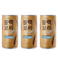 하이트진로 석수 블랙보리 라이트 175ml 15캔 미니캔, 15개