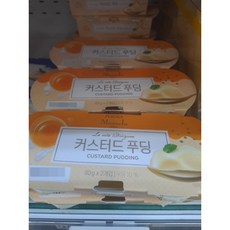 피코크 마몰로 커스터드 푸딩 180g 냉장, 3개