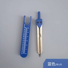 컴퍼스 심전도 분규 의료용 심내과 부 레일 있음 커버 있다 눈금 제도 주머니 휴대, 타바스블루 분규 （첩을 두다 너트드라
