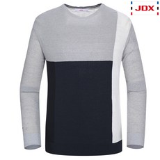 [JDX골프스포츠] 컬러블러킹 라운드 스웨터 풀오버_X2QSSPM01-MG 리뷰후기