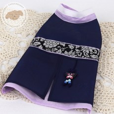 쵸쵸데이 강아지한복 심플한강아지한복, 1개, 남아