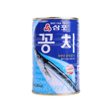 삼포 꽁치통조림 꽁치캔, 400g, 12개