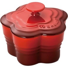 일본직발송 4. 르쿠르제(LE CREUSET) 르·크루제(LE CREUSET) 플레이트·온·디쉬 체리 레드 내열 내냉 전자