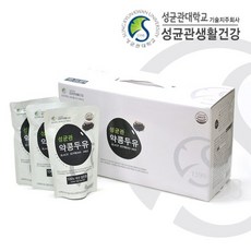 성균관약콩두유 180mlx40팩 / 100% 국산콩 검은콩 서리태, 없음, 상세설명 참조