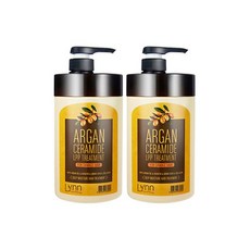 세라마이드 LPP 트리트먼트 헤어팩 1000ml 1+1 (총 2000ml) 아르간 손상모 7가지 단백질 영양 케어, 1L, 2개