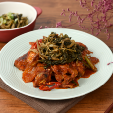 양구 시래기 코다리 조림 밀키트 저녁메뉴 안주 코다리찜 900g, 2개