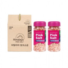 히말라야 핑크소금 선물세트 답례품 400g x 2개입