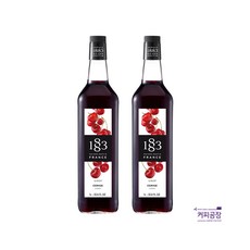 1883 체리 시럽 1000ml, 2개