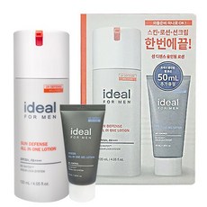 아이디얼포맨 선 디펜스 올인원 120ml+프레시 50ml, 단품