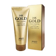 앙쥬 24K 골드 폼클렌징 180ml, 3개