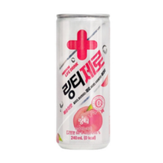 링티제로 무라벨 복숭아맛, 240ml, 60개