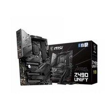 MSI MEG Z490 유니파이 메인보드 MSI Intel메인보드 MOTHERBOARD 마더보드 인텔메인보드, 단일상품(WSL930)