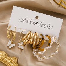 샤넬하트진주귀걸이