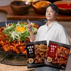 [NEW] 알렉스 숯불에 뒹군 고기 간장맛6팩 + 고추장맛6팩, 6개, 180g