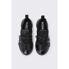 슈콤마보니 스니커즈 Ribbon socks sneakers(black) DG4DS24010BLK