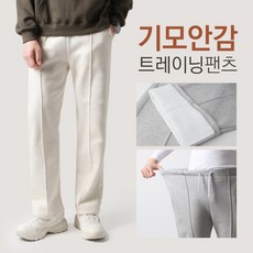 르젠 일자핏 더블 핀턱 기모 10부 트레이닝팬츠(LNPT180PN)