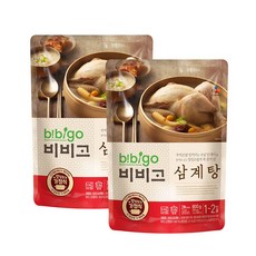 비비고 CJ 삼계탕 800g x 2팩, 2개입